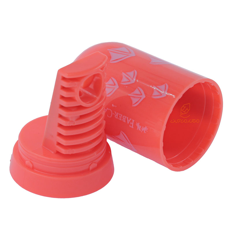 تراش مخزندار قرمز رد پای حیوانات فابر کاستل FABERCASTELL (5)