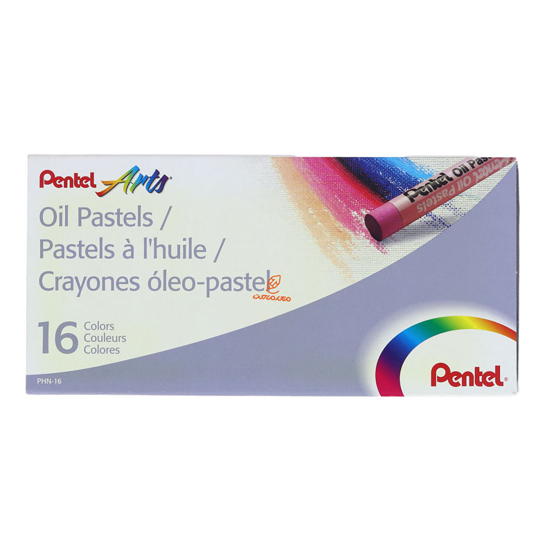 پاستل روغنی 16 رنگ پنتل