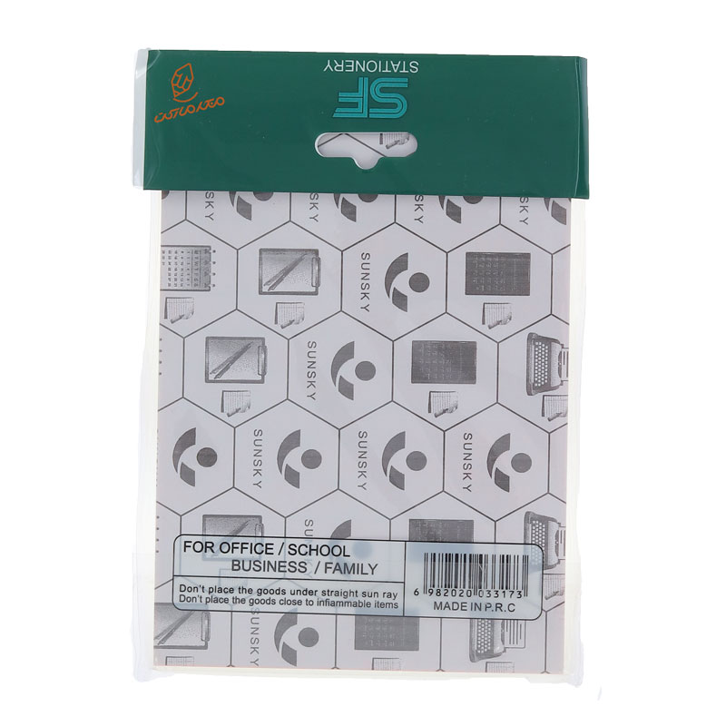 پست ایت (استیک نوت) A6 خط دار فسفری اس اف (4)