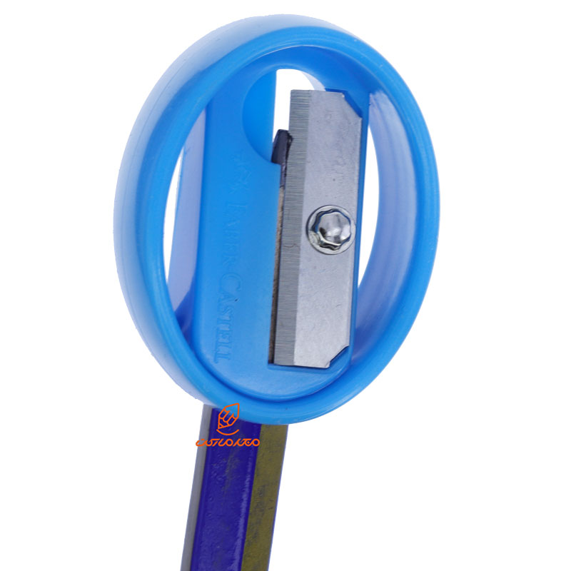 تراش بیضی آبی روشن فابر کاستل FABERCASTELL (2)