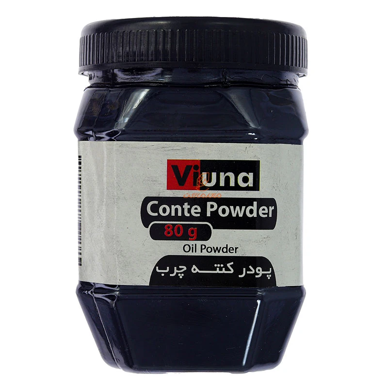 پودر کنته 80گرم چرب مشکی ویونا (2)