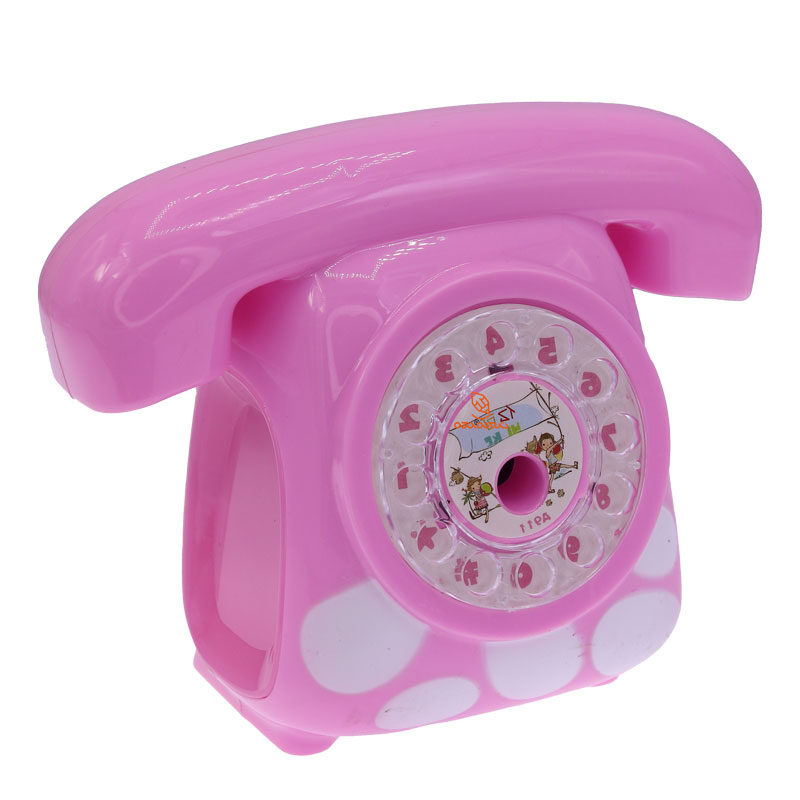 تراش رومیزی طرح تلفن صورتی دلی DELI