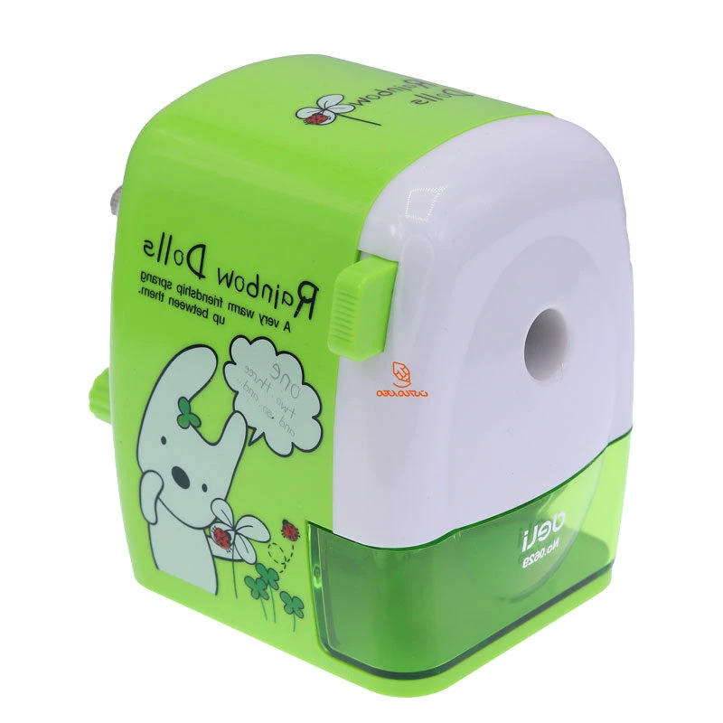 تراش رومیزی طرح عروسکی سبز دلی DELI (3)
