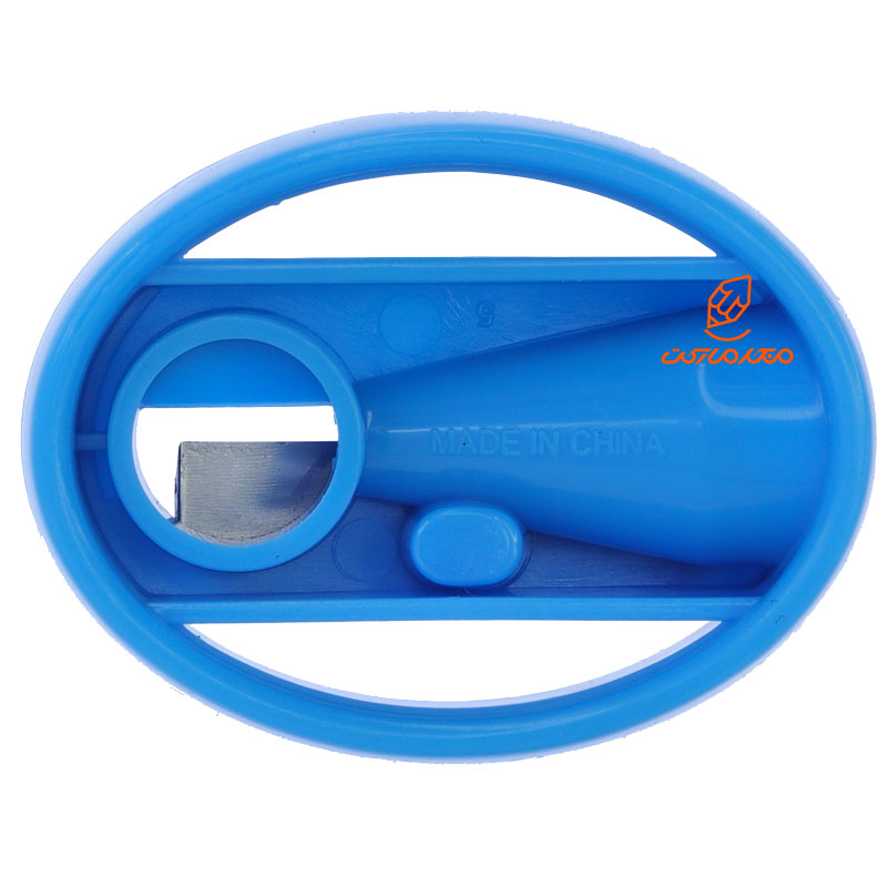 تراش بیضی آبی روشن فابر کاستل FABERCASTELL (1)