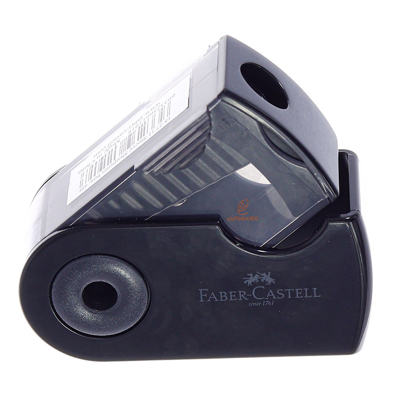 تراش مخزندار غلاف دار مشکی فابر کاستل FABERCASTELL (3)