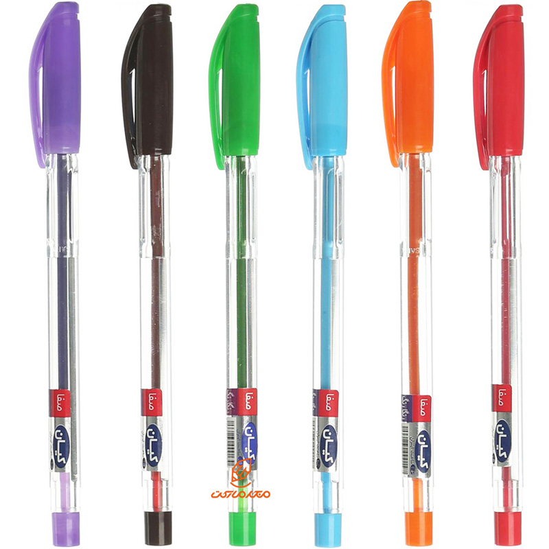 خودکار رنگی 6 عددی 1.0 کیان (3)