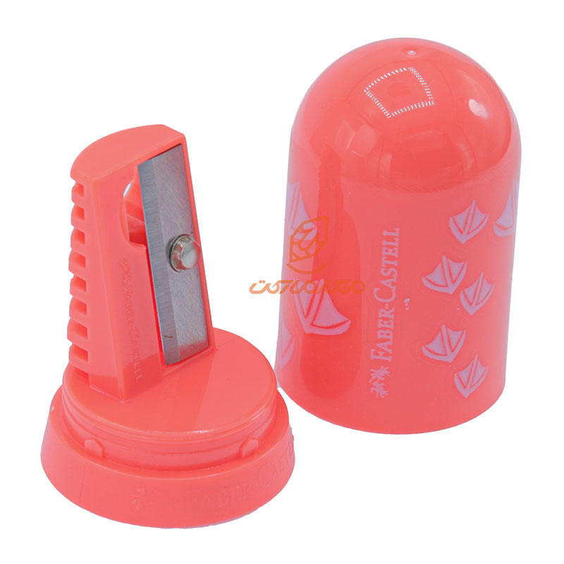 تراش مخزندار قرمز رد پای حیوانات فابر کاستل FABERCASTELL (4)