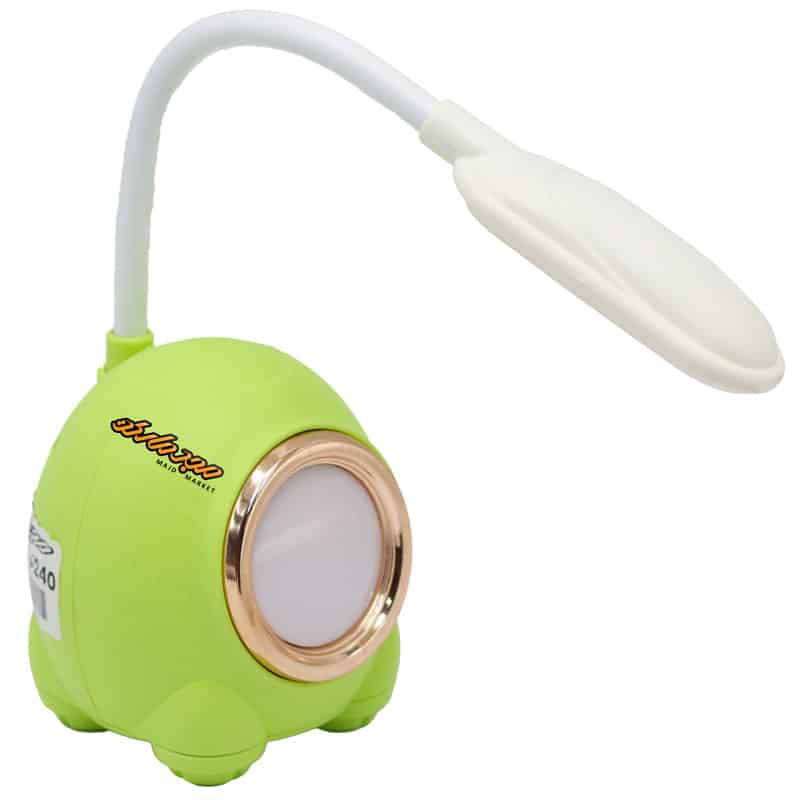 چراغ مطالعه رومیزی SY8822 سبز طرح فضاپیما