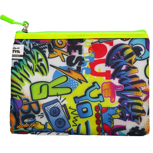 پوشه پارچه ای طرح گرافیتی سویل