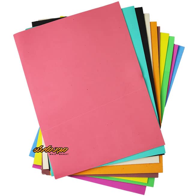 فوم رنگی ساده 10 عددی سایز A3
