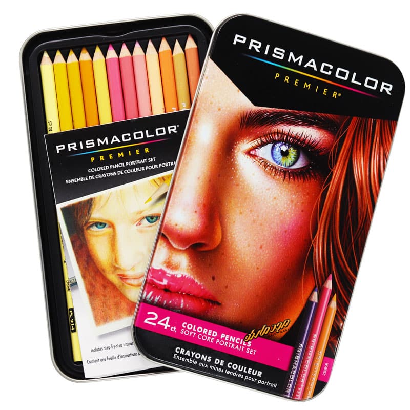 مداد رنگی 24 رنگ پرتره پریسما کالر PRISMACOLOR
