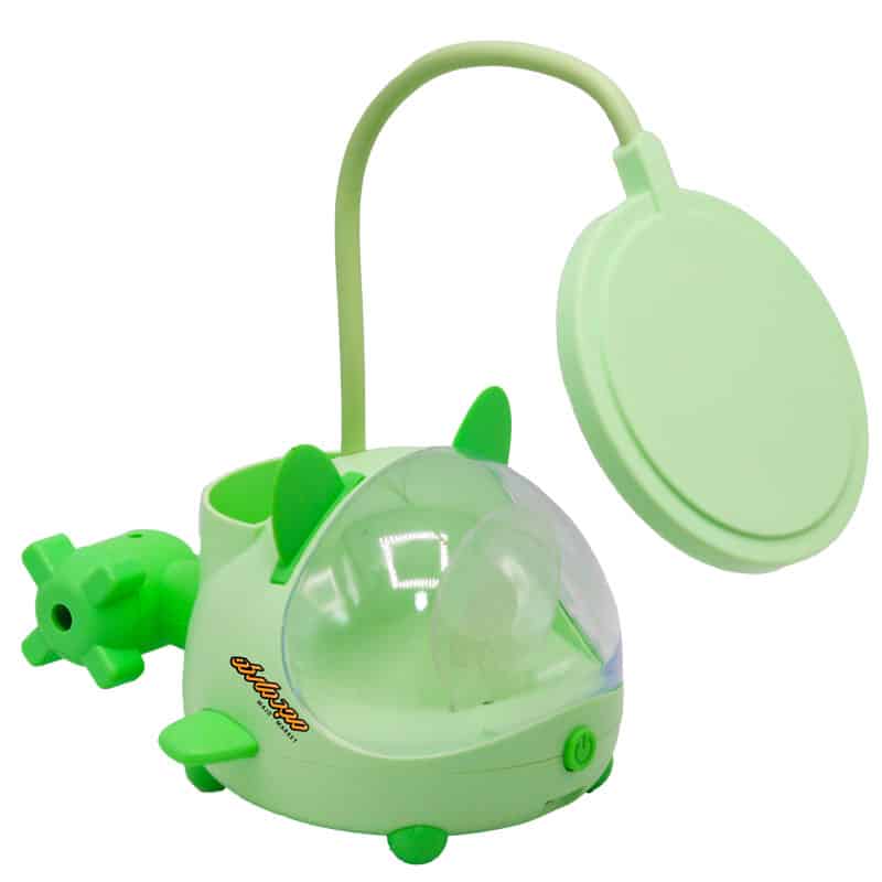 چراغ مطالعه رومیزی YX2182 سبز طرح هواپیما