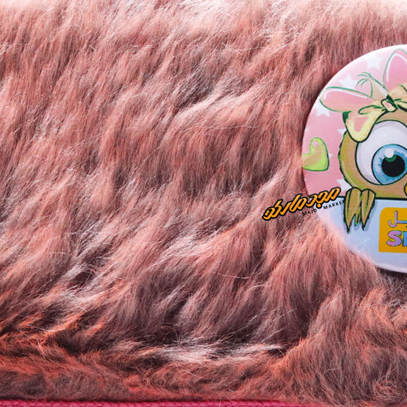 جامدادی پولیشی 3020 صورتی طرح استیکر جغد سویل (1)