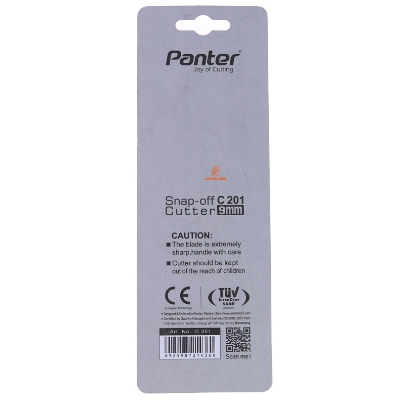 کاتر پلاستیکی 9 میل قرمز پنتر PANTER (3)