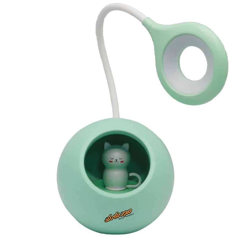 چراغ مطالعه رومیزی HC1103 سبز طرح حیوانات