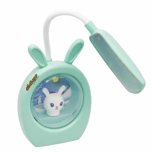 چراغ مطالعه رومیزی HK33222 سبز طرح خرگوش