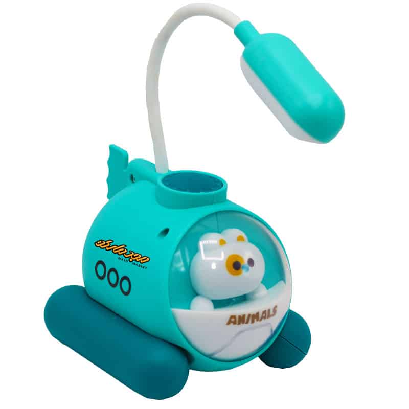 چراغ مطالعه رومیزی Q107 سبز طرح زیر دریایی