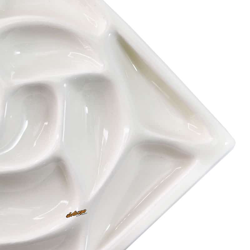 پالت سرامیکی حلزونی گوشه دار وندا-1