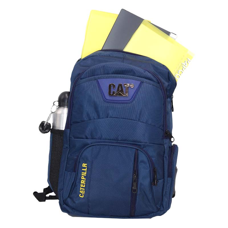 کوله پشتی کاترپیلار سورمه ای کد 17 (3)