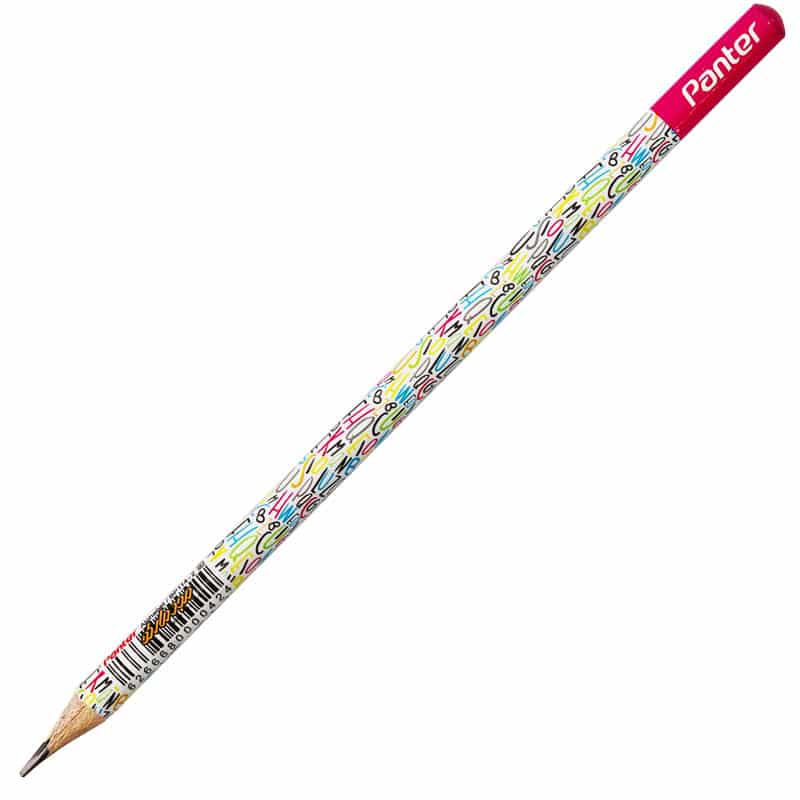 مداد مشکی طرح دار صورتی سری ارت پنتر Panter-1
