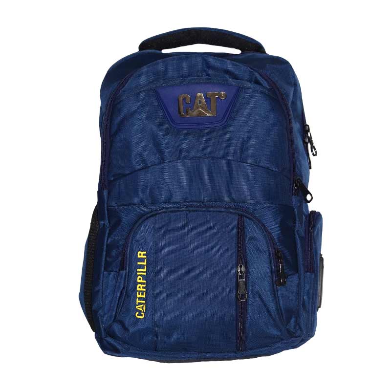 کوله پشتی کاترپیلار سورمه ای کد 17