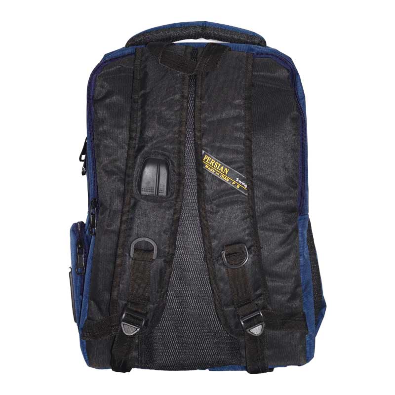 کوله پشتی کاترپیلار سورمه ای کد 17 (4)