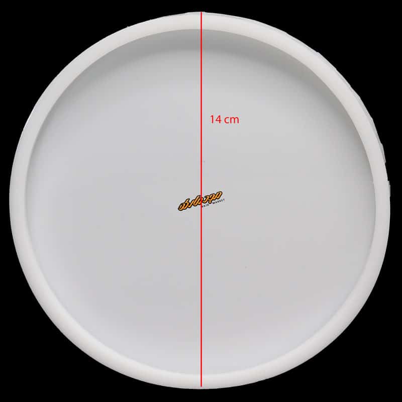 قالب سیلیکونی زیر لیوانی دایره 08 سلنا