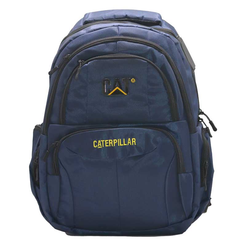 کوله پشتی کاترپیلار سرمه ای کد 11