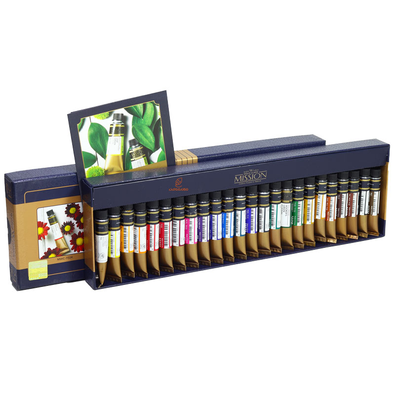 آبرنگ 24 رنگ میشن