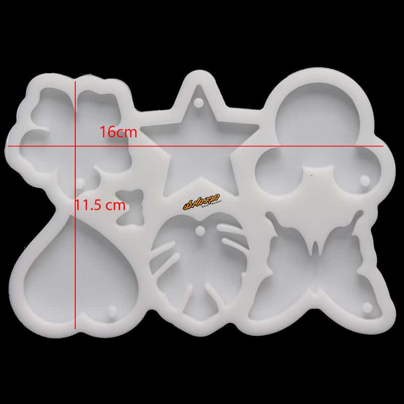 قالب سیلیکونی جا کلیدی میکی موس سلنا