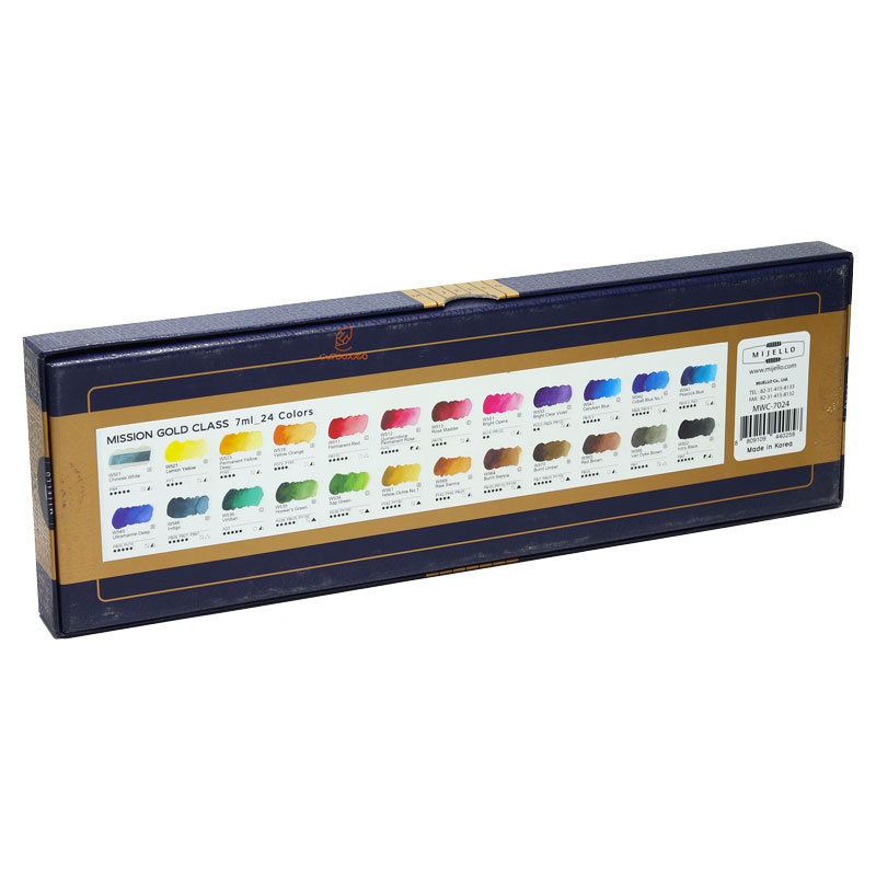 آبرنگ 24 رنگ میشن (2)