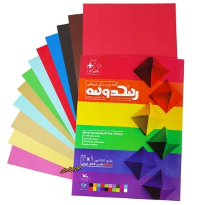 کاغذ رنگی گلاسه A4 رنگدونه