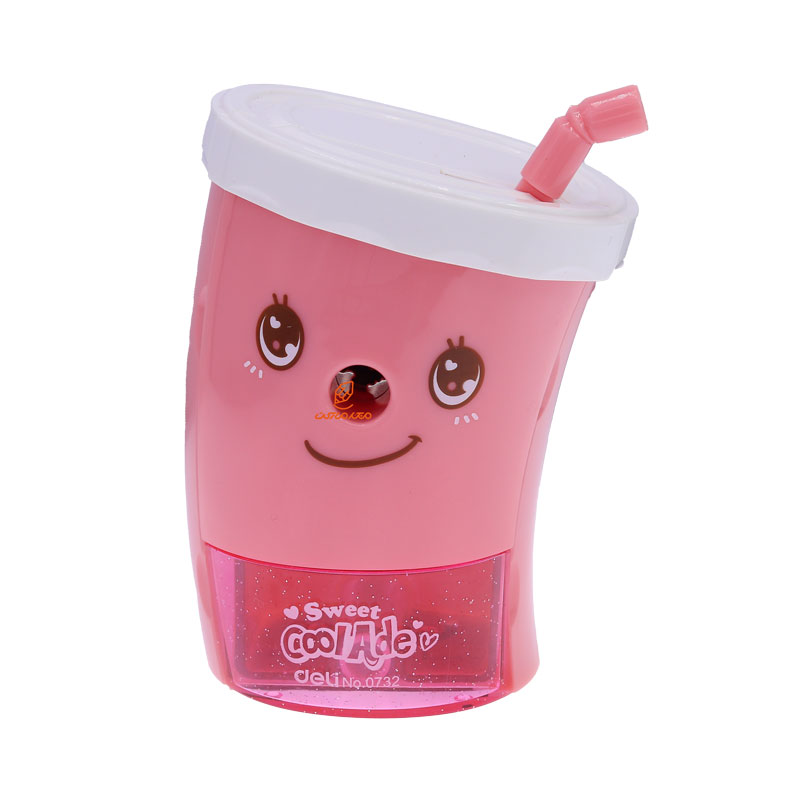 تراش رومیزی طرح لیوان صورتی دلی DELI