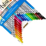 مداد رنگی اریا جعبه کاغذی 24 (3)