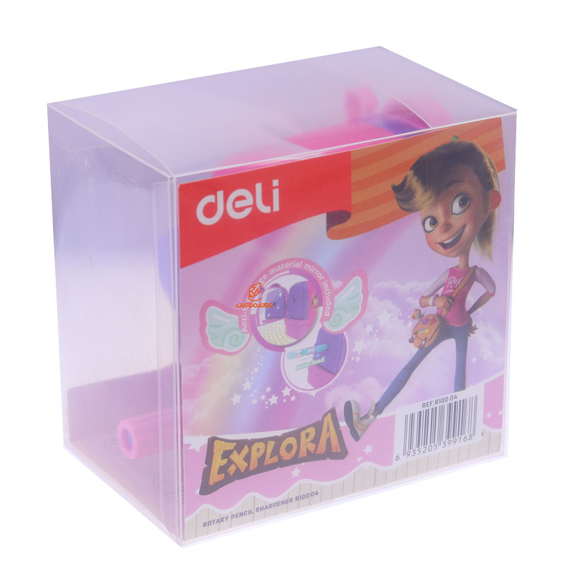 تراش رومیزی صورتی طرح صندوقچه دلی DELI (3)