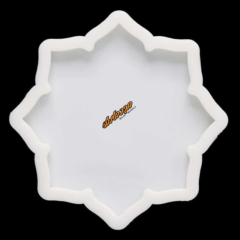 قالب سیلیکونی زیر لیوانی ستاره 02 سلنا