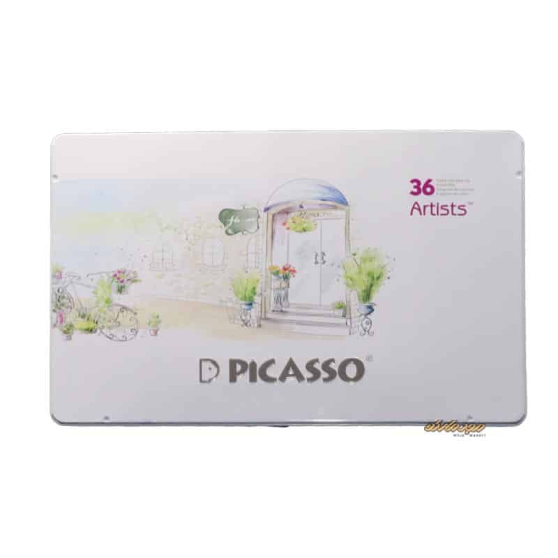 مداد رنگی 36 رنگ آرتیست طرح خونه پیکاسو