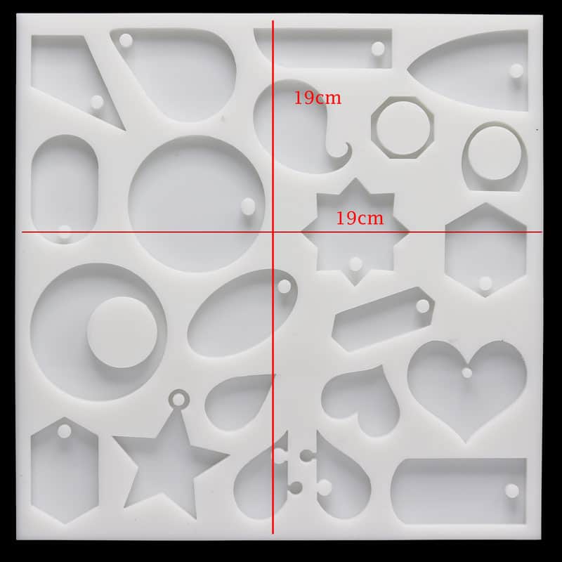 قالب سیلیکونی زیور الات بزرگ کد2 سلنا