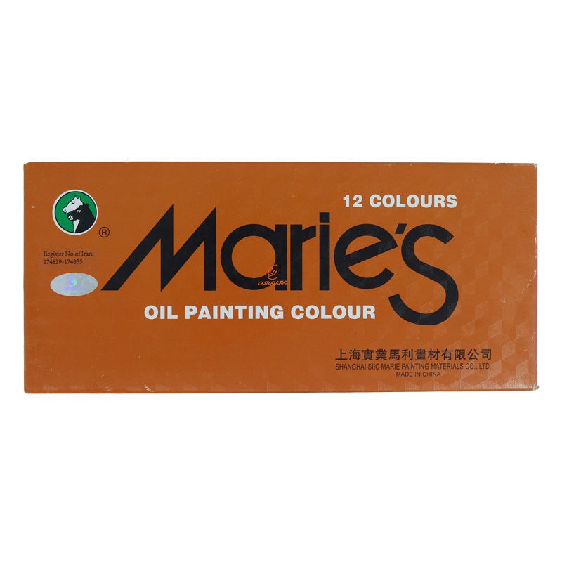 رنگ روغن 12 رنگ 1381 ماریس