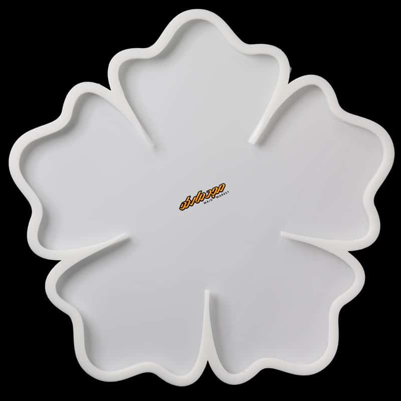 قالب سیلیکونی سینی طرح گل قطر 30 سلنا