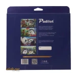 مداد رنگی 24 رنگ جعبه مقوایی طرح جوجه تیغی پادیلوت padilot