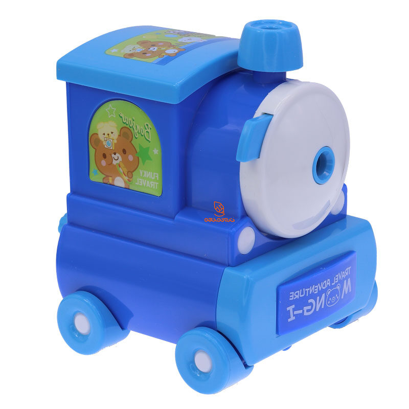 تراش رومیزی آبی طرح قطار دلی DELI (4)