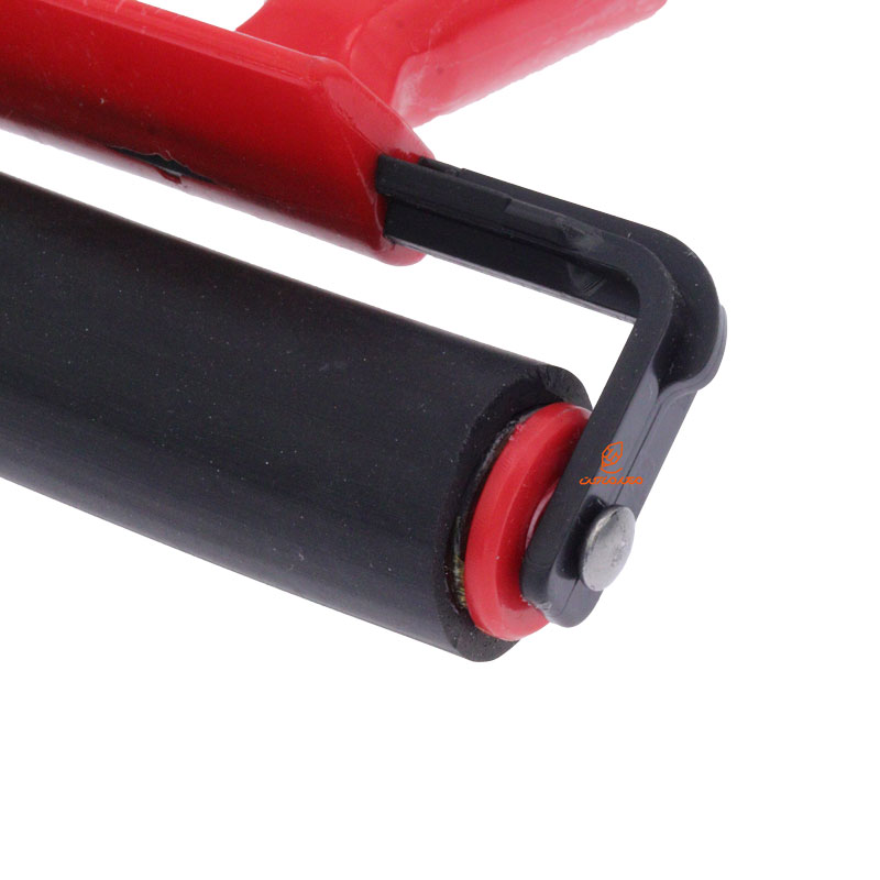 غلطک چاپ دسته قرمز 10 سانت پلاستیکی (5)