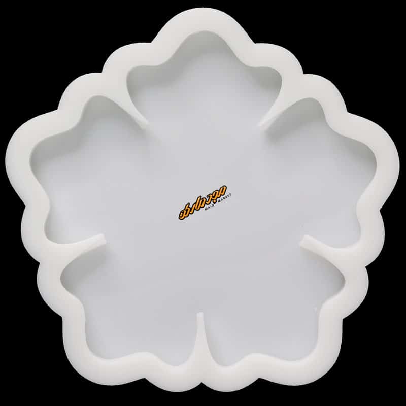 قالب سیلیکونی زیر لیوانی گل باز 07 سلنا