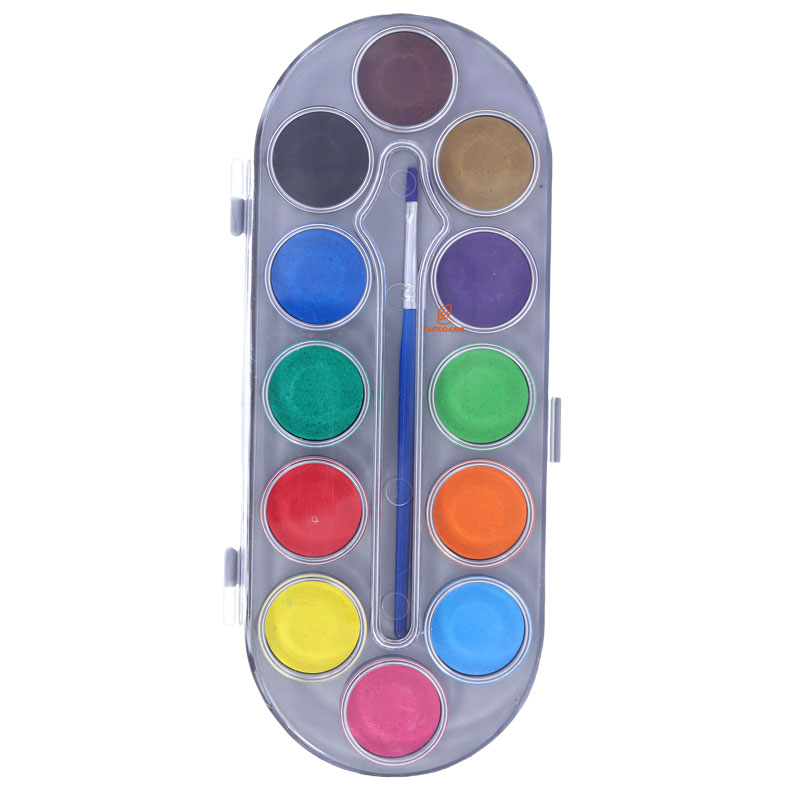 آبرنگ 12 رنگ بزرگسالان آریا ARYA (1)