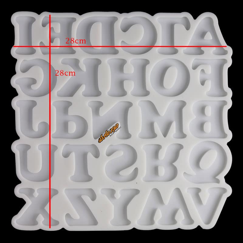 قالب سیلیکونی حروف انگلیسی بزرگ سلنا