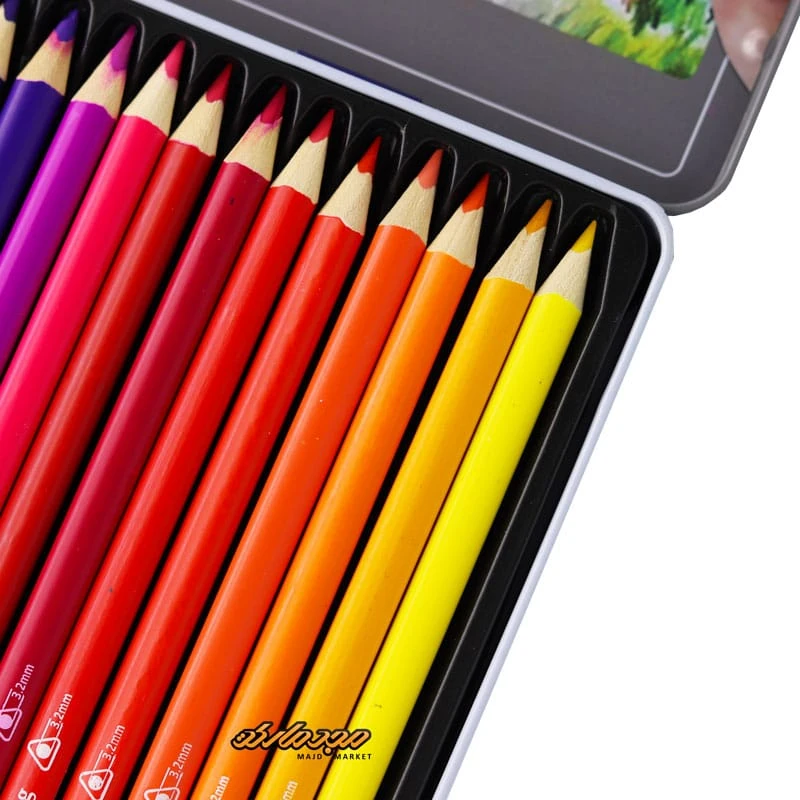 مداد رنگی پادیلات جعبه فلزی 24 (6)