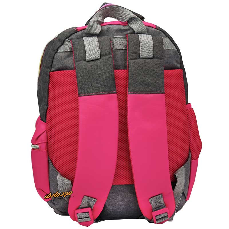 کوله پشتی مشکی صورتی طرح کیتی-1