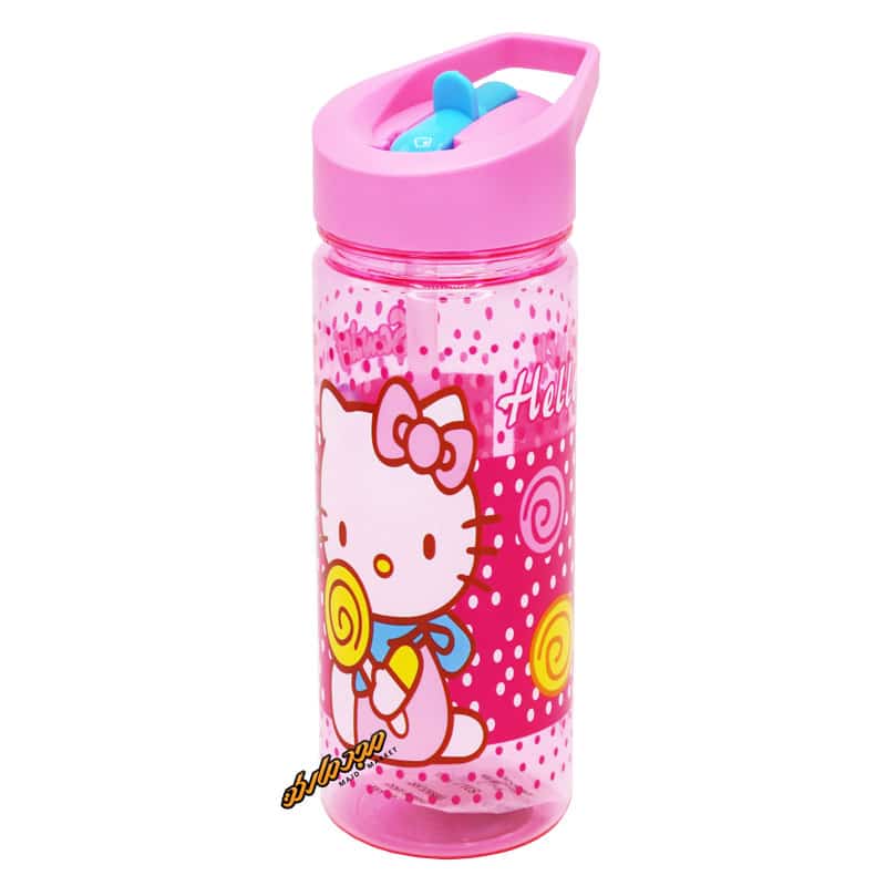 قمقمه 8840 طرح کیتی صورتی لیدر