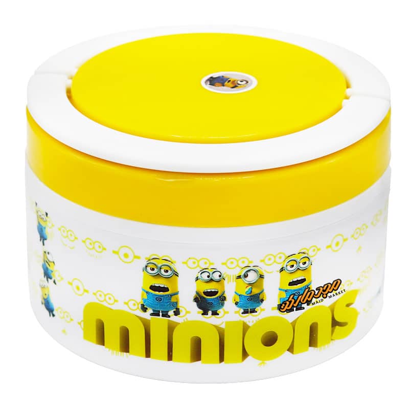 ظرف غذا 1 طبقه داخل استیل طرح مینیون 171